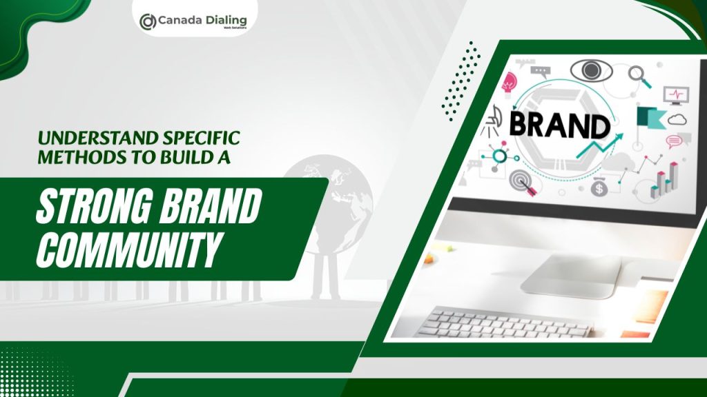 This image describes that specific method to build a strong brand community