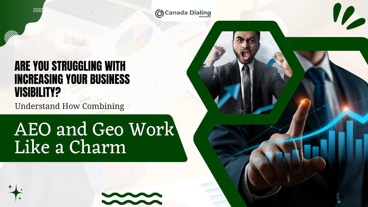 This image describe about the struggling with increasing your business visibility